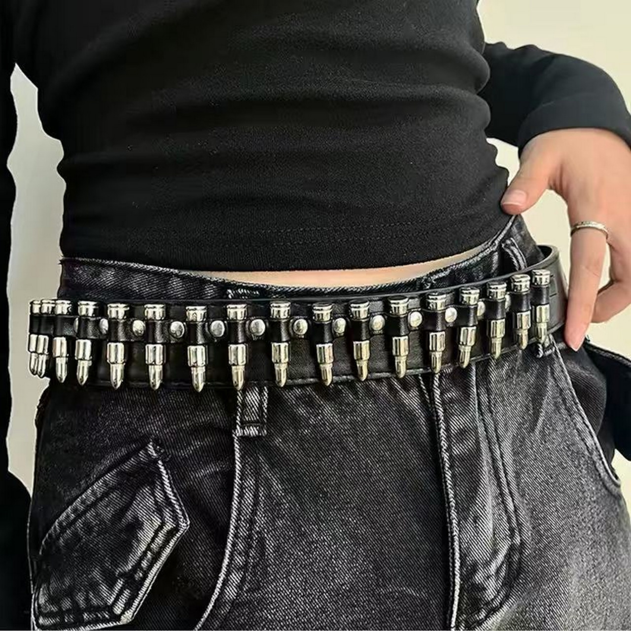 ストリート バレットスタッズベルト  G222