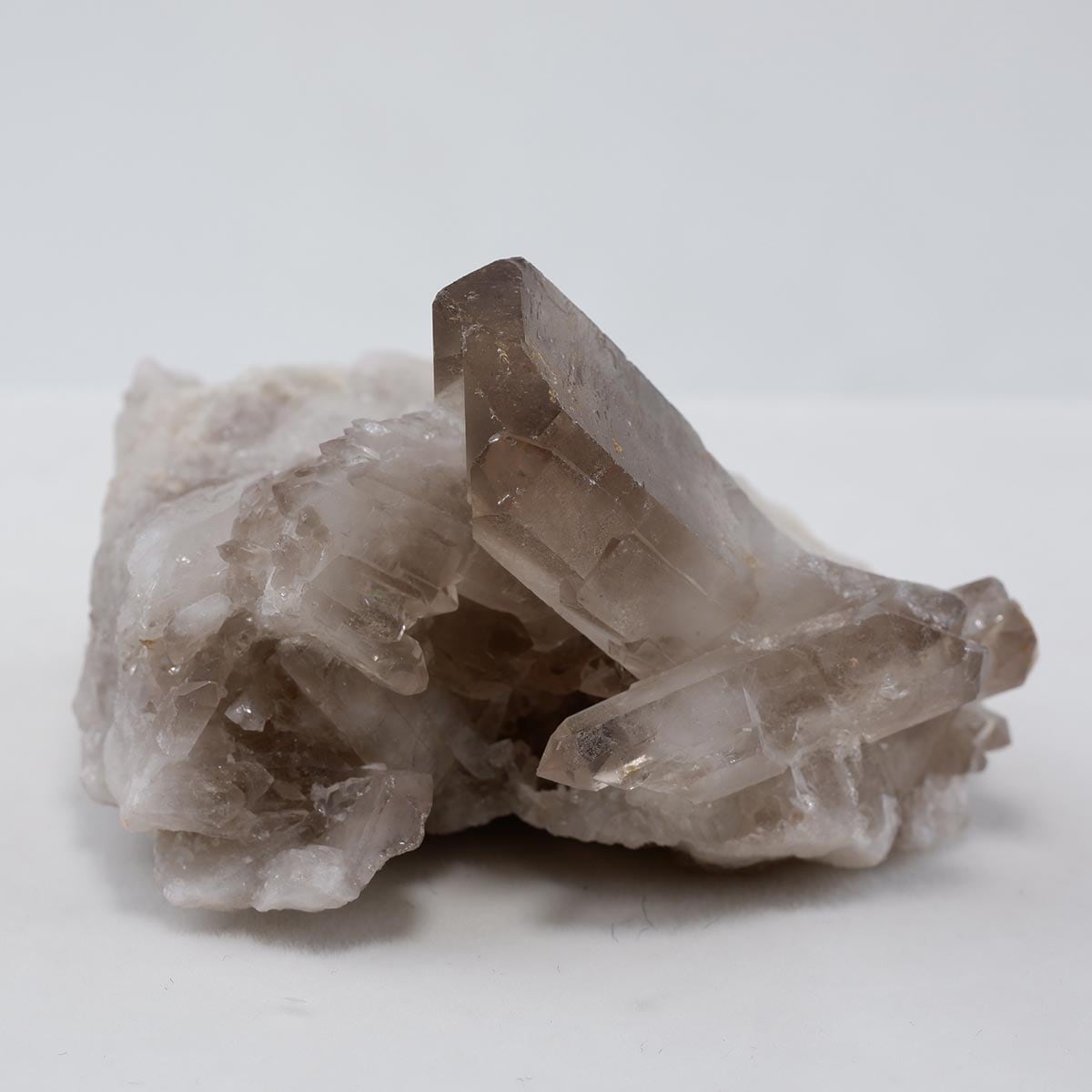 スモーキークォーツ クラスター ブラジル産 モリオン 黒水晶 原石 一点物 272-329