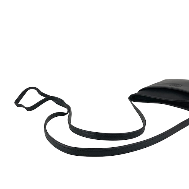 LOEWE ロエベ ショルダーバッグ ブラック アナグラム レザー ミニバッグ vintage ヴィンテージ オールド mhm7g5