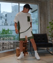 【#Re:room】NYRON SWITCHING CARGO SHORTS［REP255］