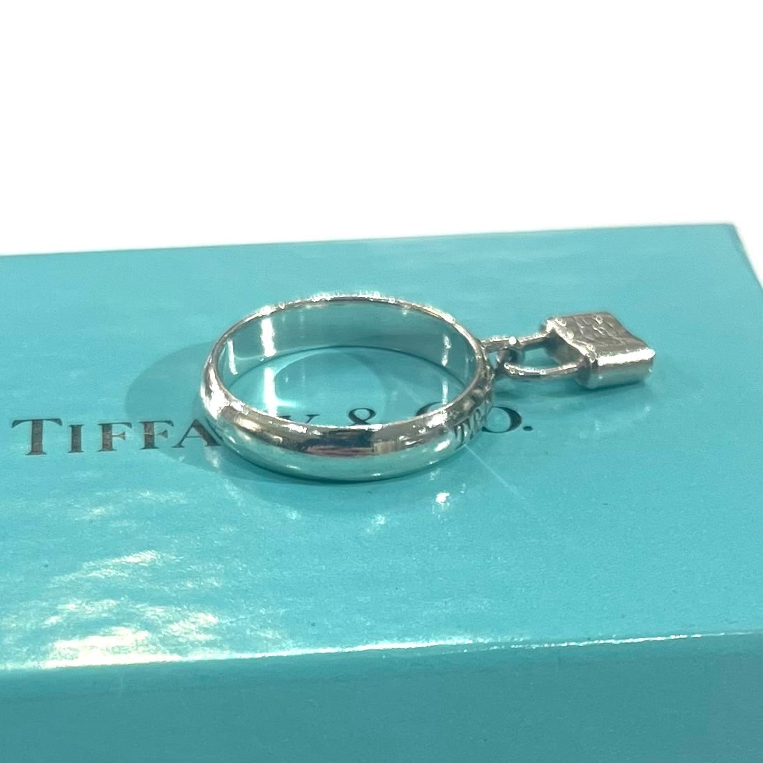 希少【TIFFANY&CO.】【13.5号】 2691 カデナロック指輪 スターリング