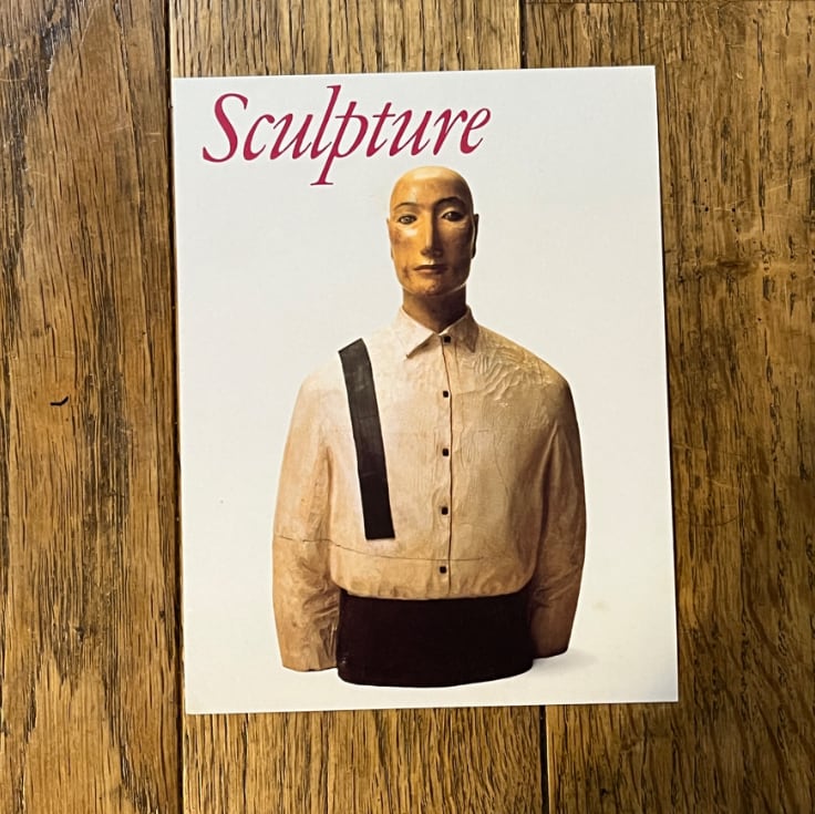 【POPEYE掲載品　エフェメラ】Sculpture The International Sculpture Center Washington, DC リーフレット 