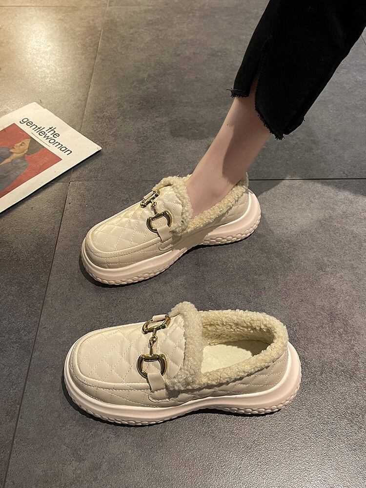 レッドオータムウィンタースタンダード 靴 シューズ レトロ ふわふわ 秋物 冬物 部族の婦人靴66290446282