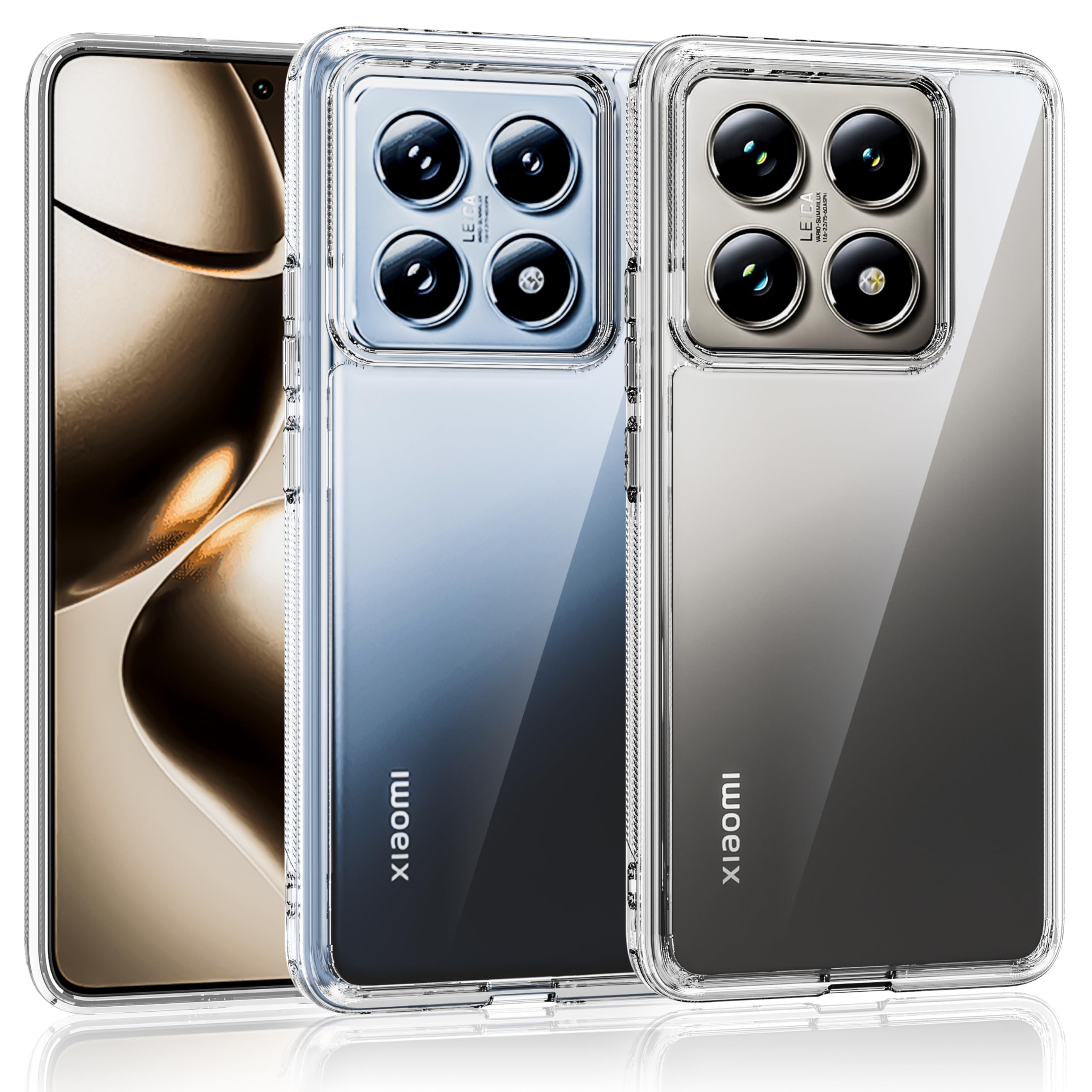 【数量限り】Xiaomi 14T Pro 用 ケース クリア 耐衝撃 TPU+PC 米軍MIL規格取得 SGS認証 黄ばみなし レンズ保護 ストラップホール付き Xiaomi 14T Pro 用カバー Crystal Series