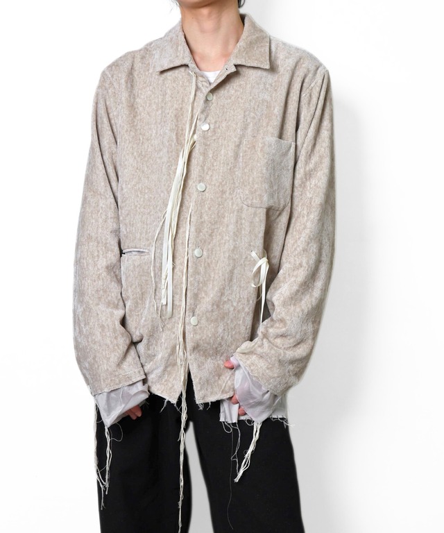 Midorikawa / MID26SS-SH01A  LINING SHIRT(IVORY)