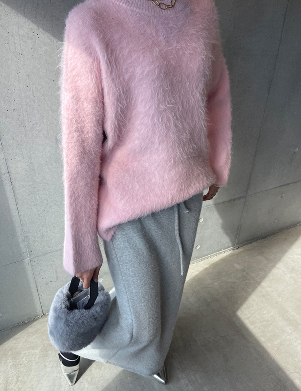 【25aw】Mohair H-line Skirt_3colors