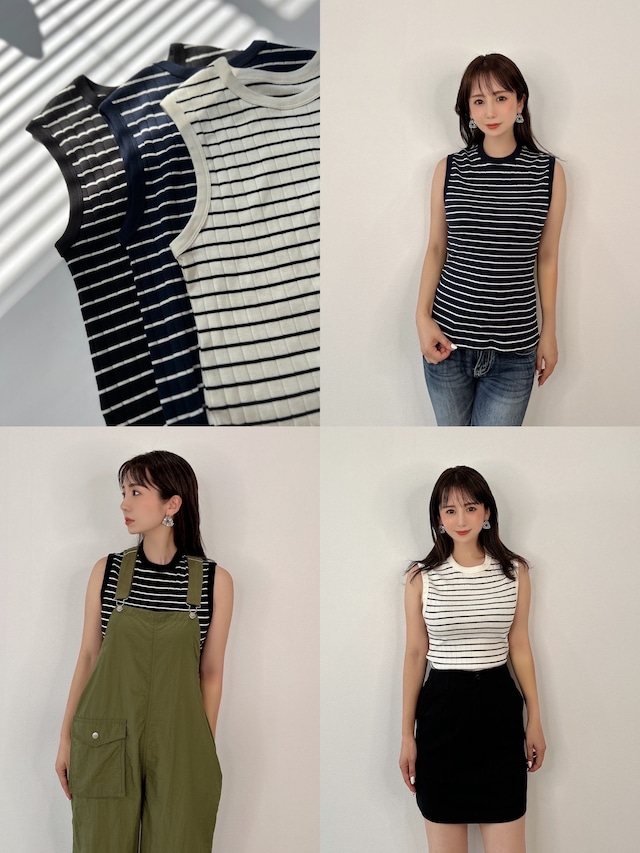 ボーダー RIB TOPS ￥3,900+tax