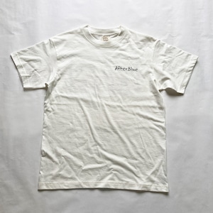 AfterBlue/アフターブルー backlogoS/S Tシャツ ナチュラル【オーガニックコットン】【ユニセックス】