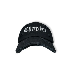 CHAPTER / logo cap black