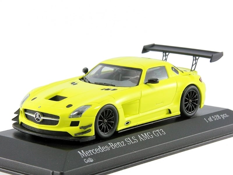 メルセデスベンツ SLS AMG GT3 STREET 2011 イエロー 1/43 Mercedes ...