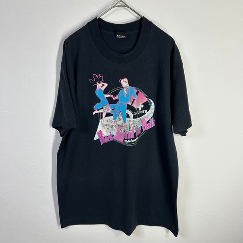 レトロ ダンス カップル tシャツ