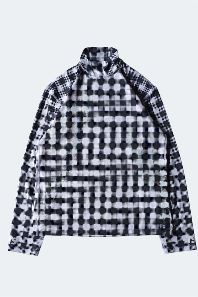 TSTS 【RECYCLED POLYESTER TS TURTLENECK SHIRT -BLACK-】