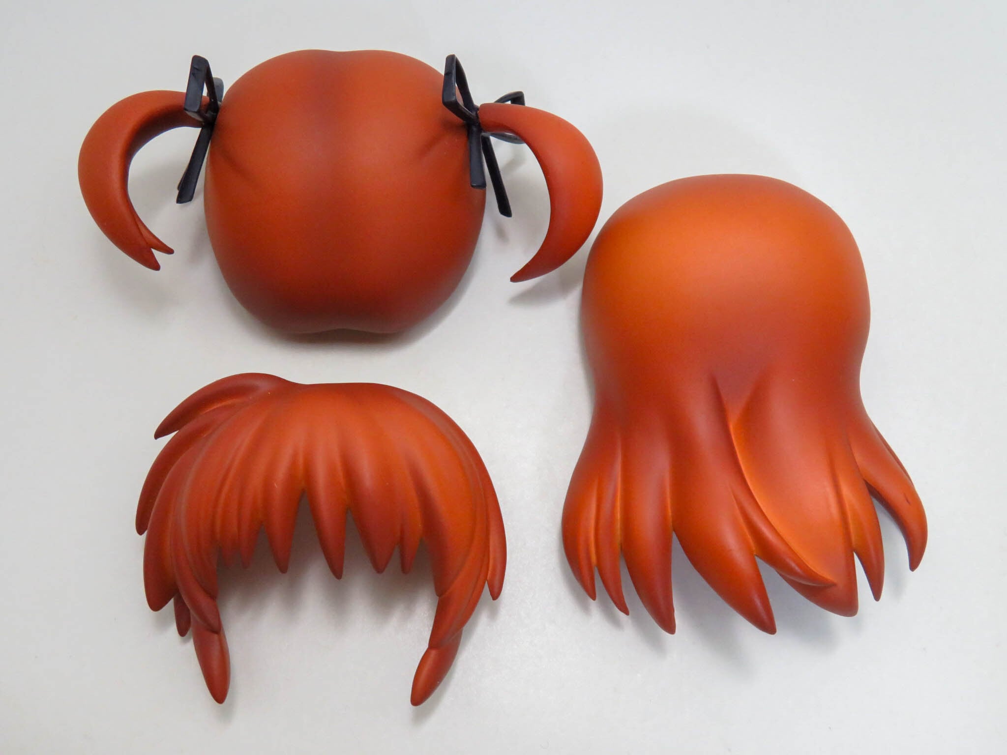 再入荷(A-ランク)【254】 高町なのは 制服Ver. 髪パーツ ピッグテールとロング ねんどろいど