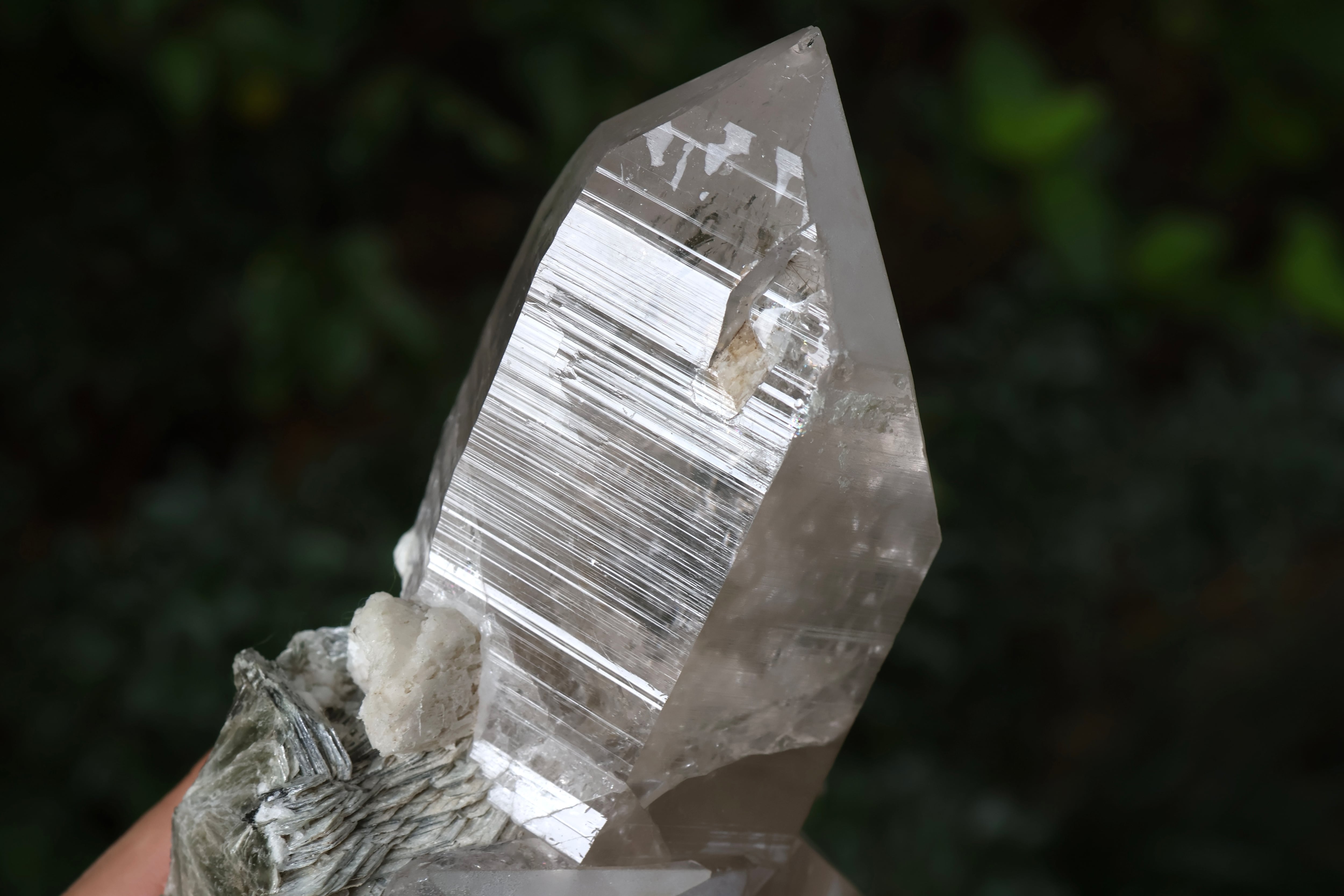 ヒマラヤ水晶 タプレジュン産 虹入り DT | 石垣島の夜光貝アクセサリー