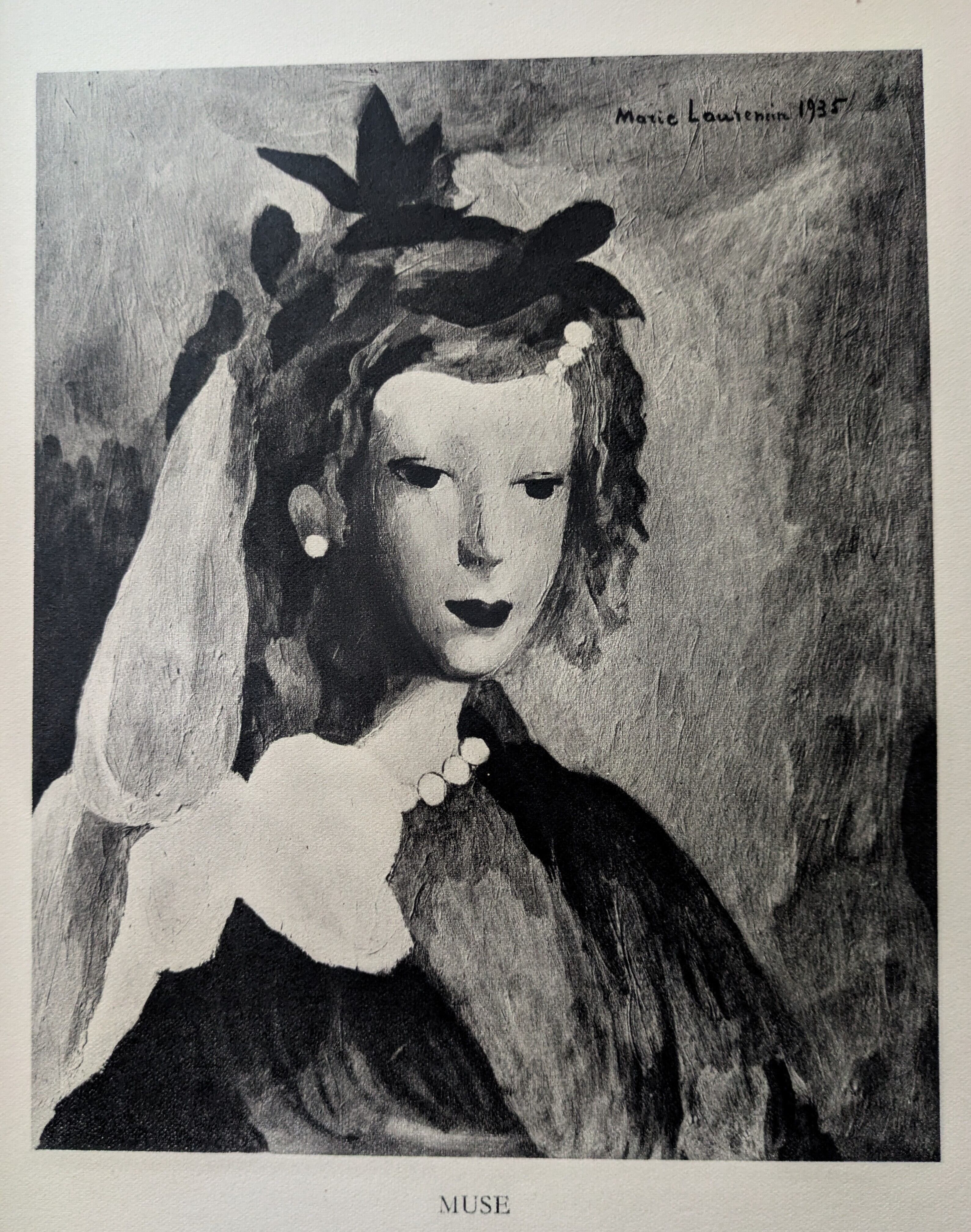 MARIE LAURENCIN マリー・ローランサン 展覧会オリジナルポスター Last