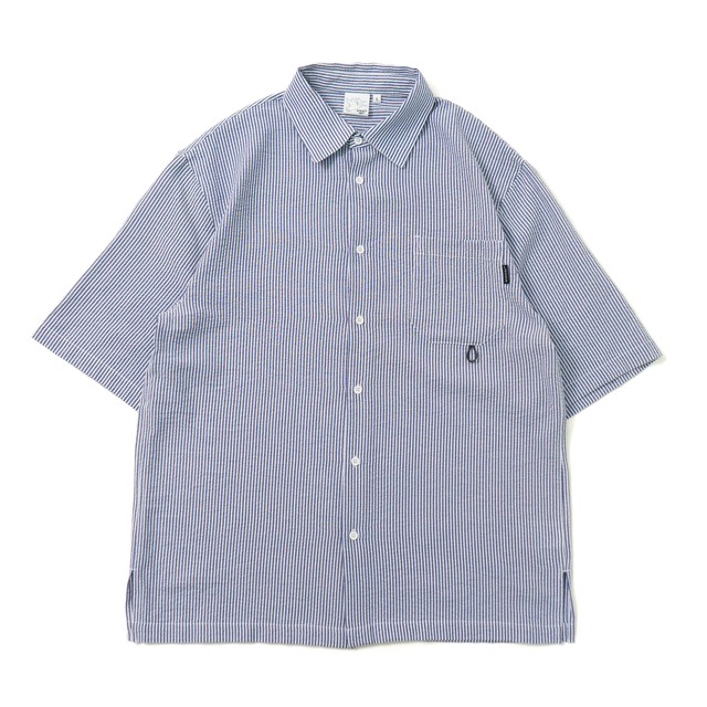 SEERSUCKER STRIPE SHIRT