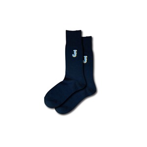 J Logo Socks Black