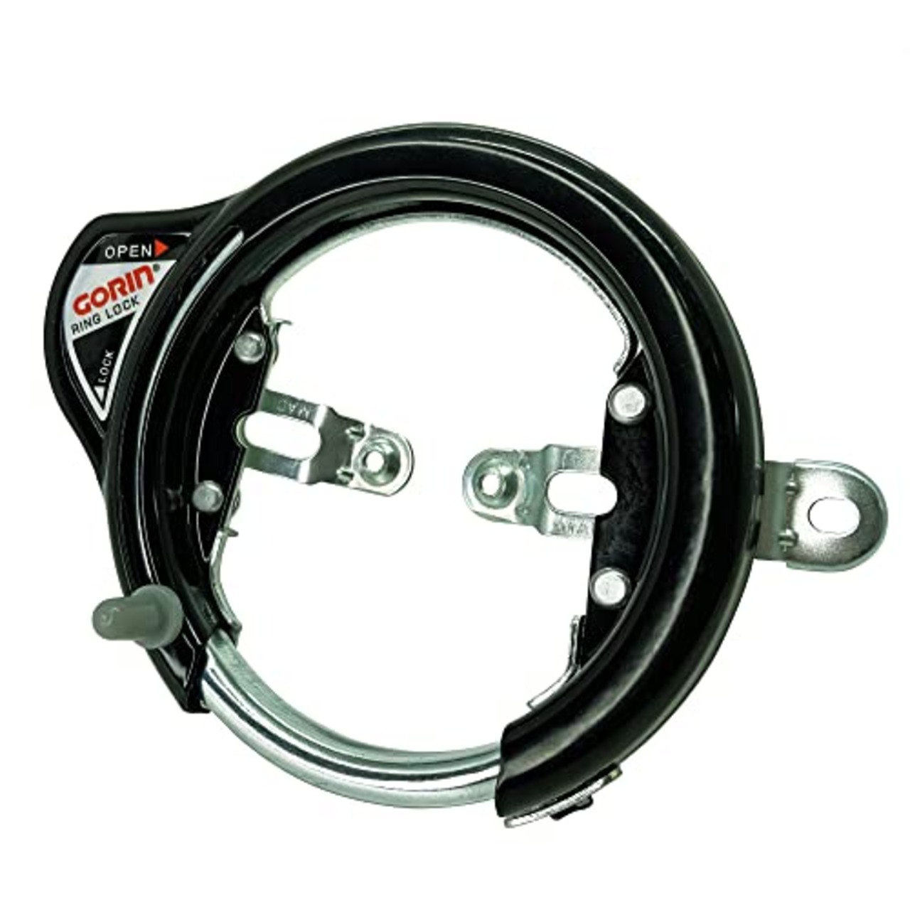 サギサカ(SAGISAKA) 自転車 鍵 リングロック プレスキー ブラック 43546