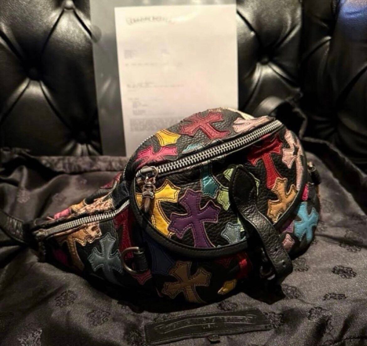 CHROME HEARTS クロムハーツ #1 スナットパック マルチカラー クロスパッチ L