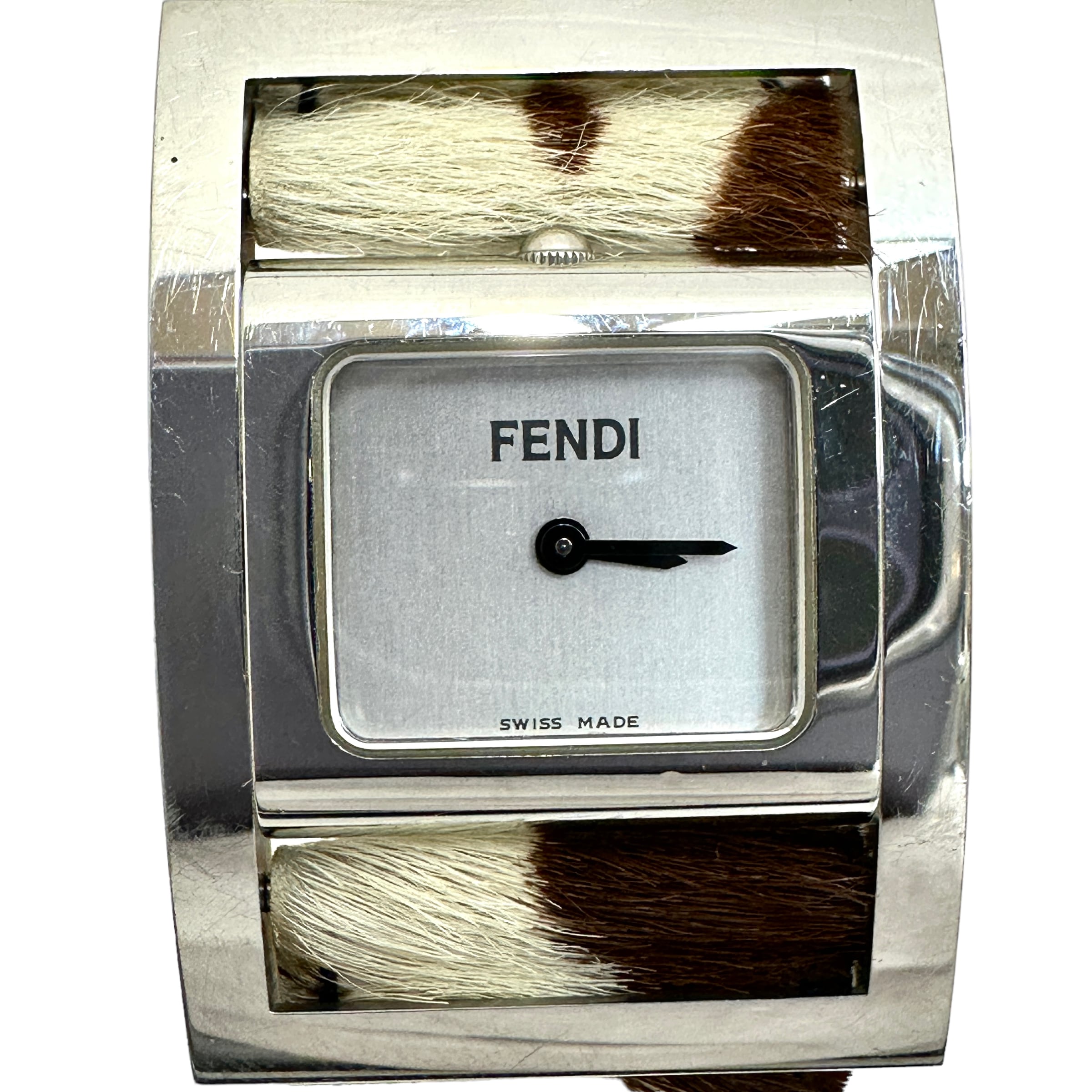 FENDI フェンディ クォーツ SS ハラコベルト 腕時計 レディース 11578 