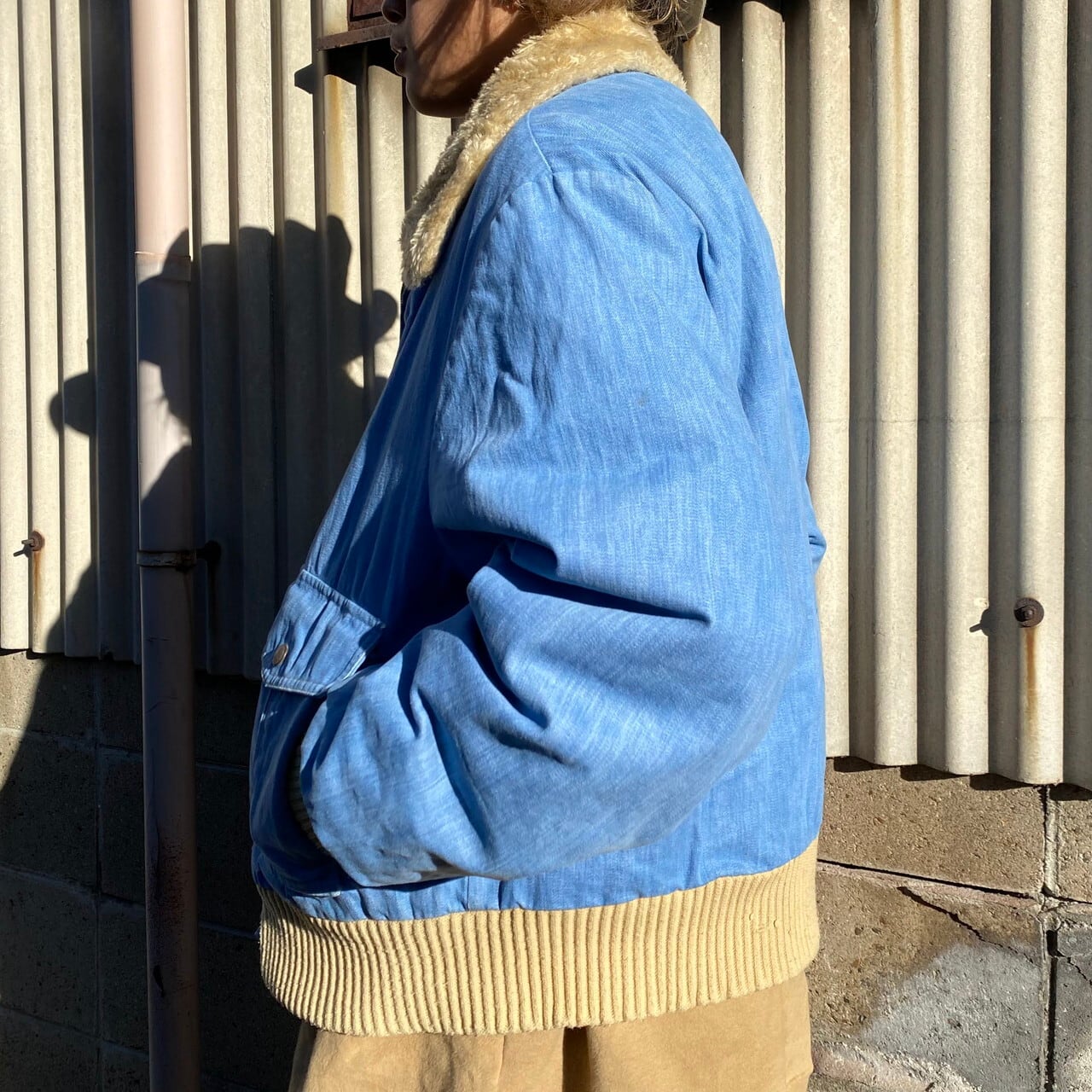 ビッグサイズ 70年代 OUTERWEAR from Sears シアーズ ボアカラー ...