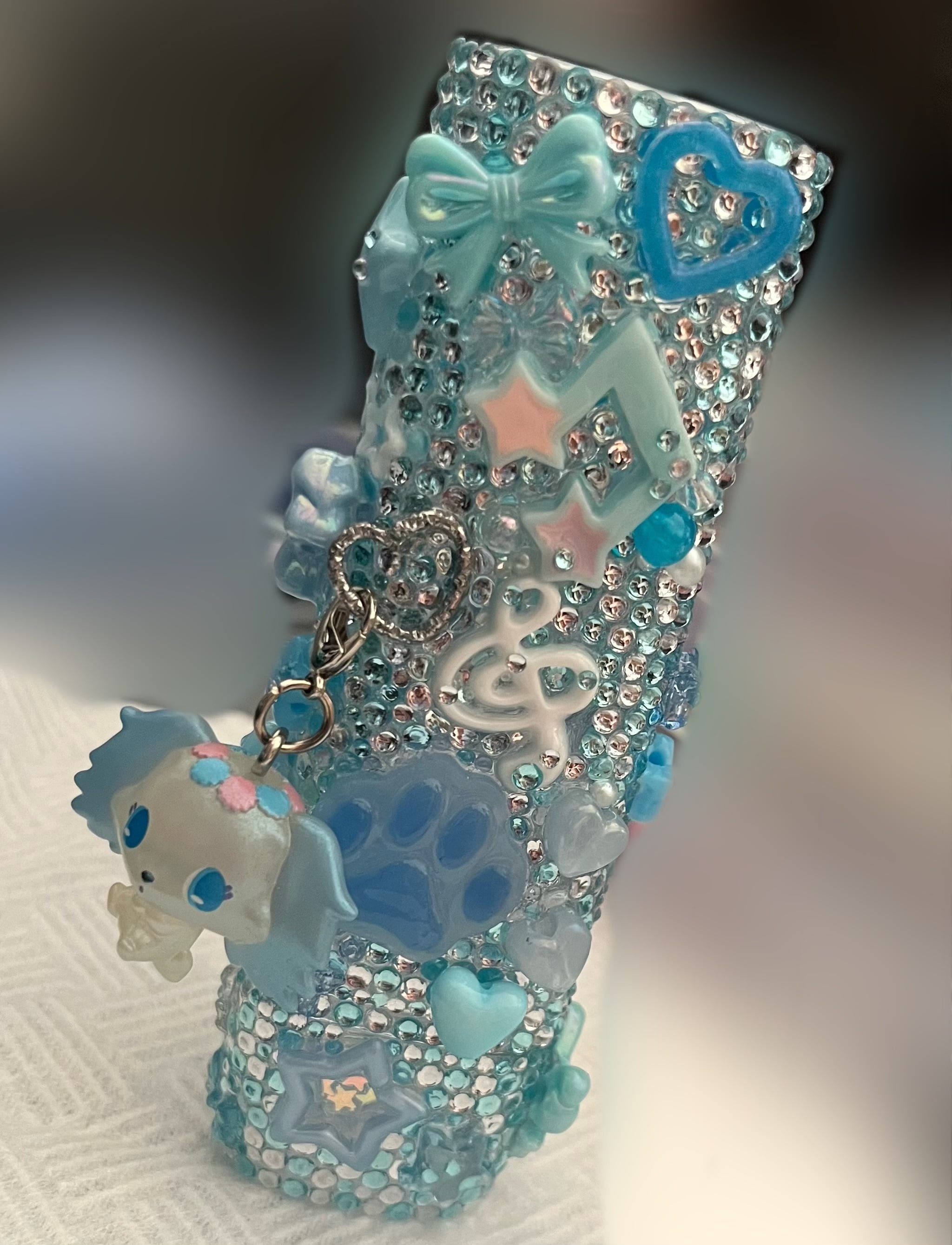 iQOSイルマワン デコケース 水色 | Rurucrochet-るるくろしぇ-