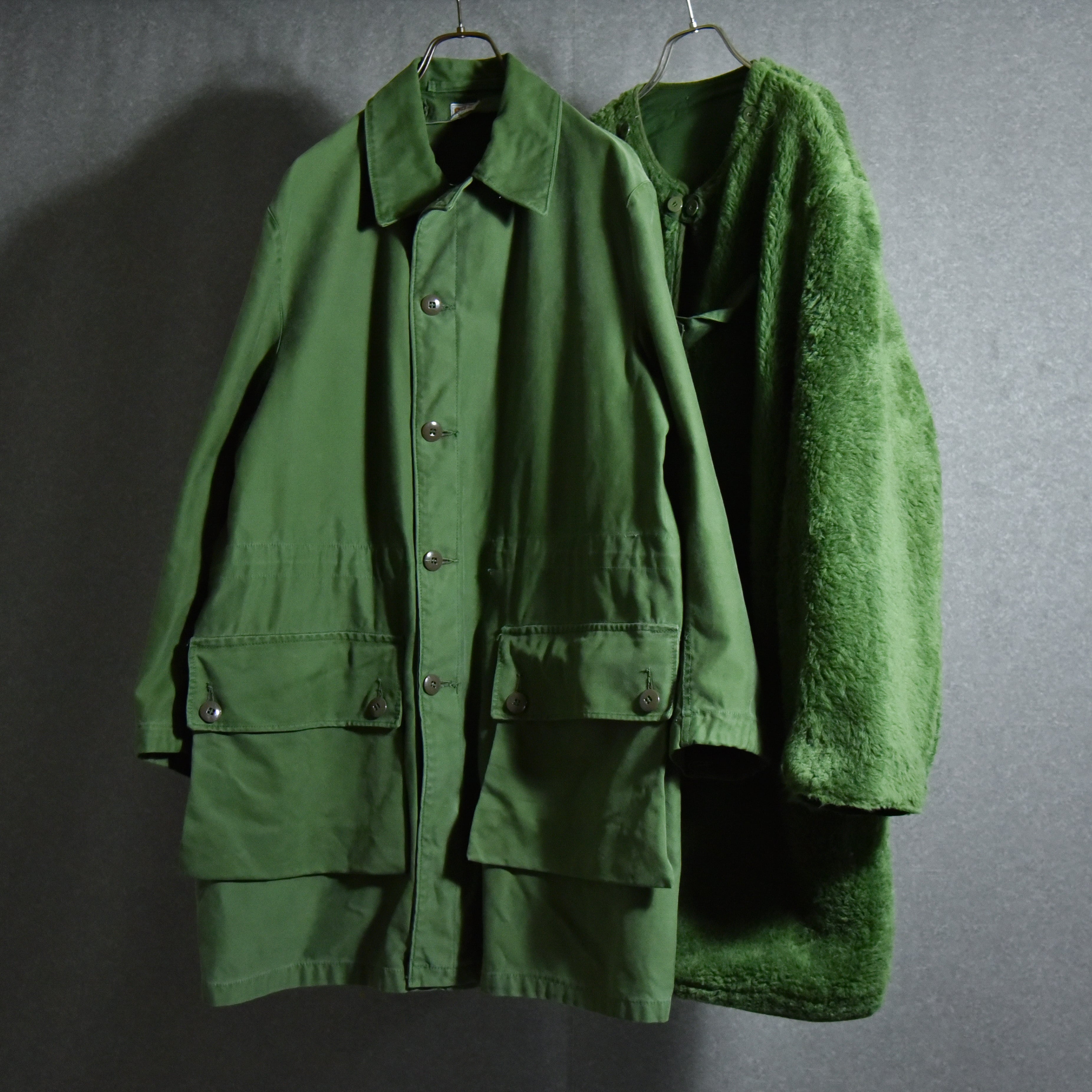 Swedish Army M59 Fild Coat & Boa Liner スウェーデン軍 フィールド