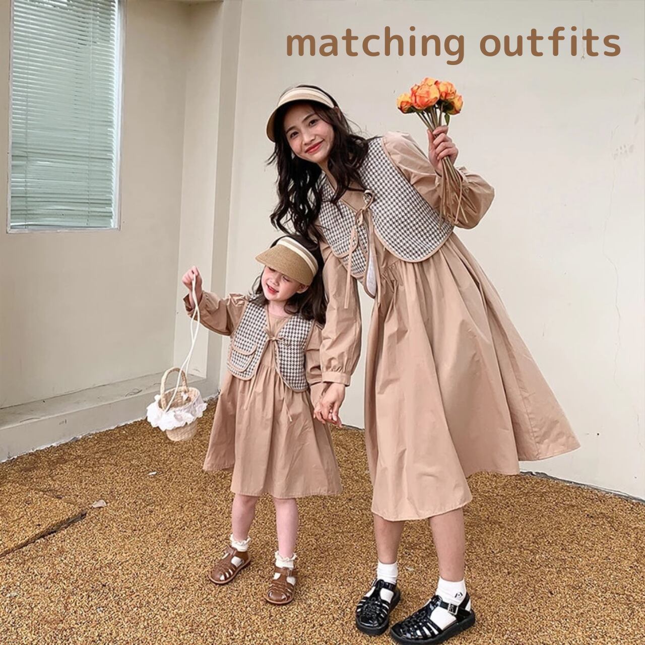 mother ワンピース（ねこいます様専用lilLillyワンピースmotherバック2 
