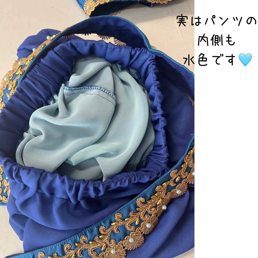 C-19cT 海賊セパレートパンツネイビー （M/L）《バレエ衣装》 | バレエ