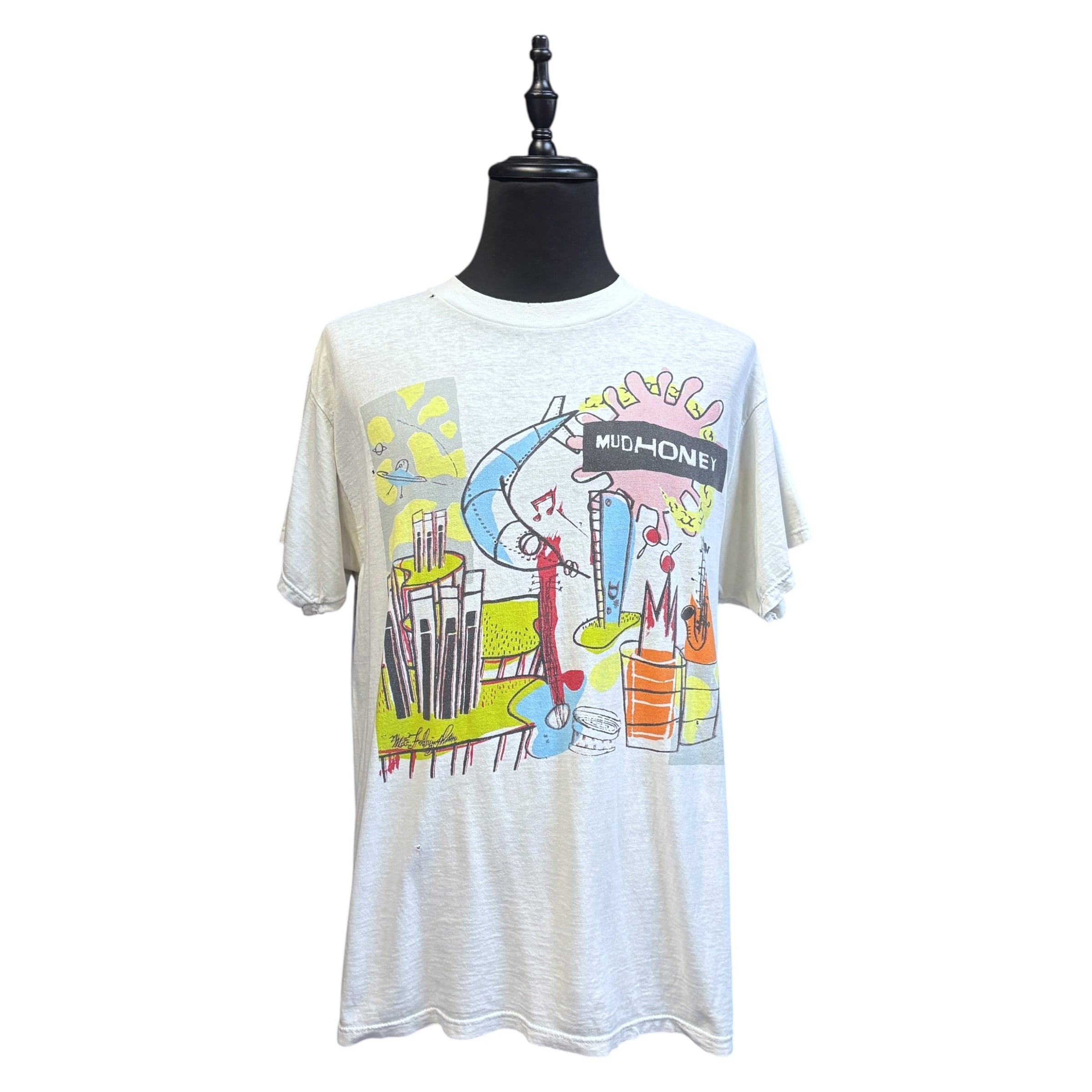MUDHONEY マッドハニー electro-harmonix Tシャツ MUDHONEY マッド