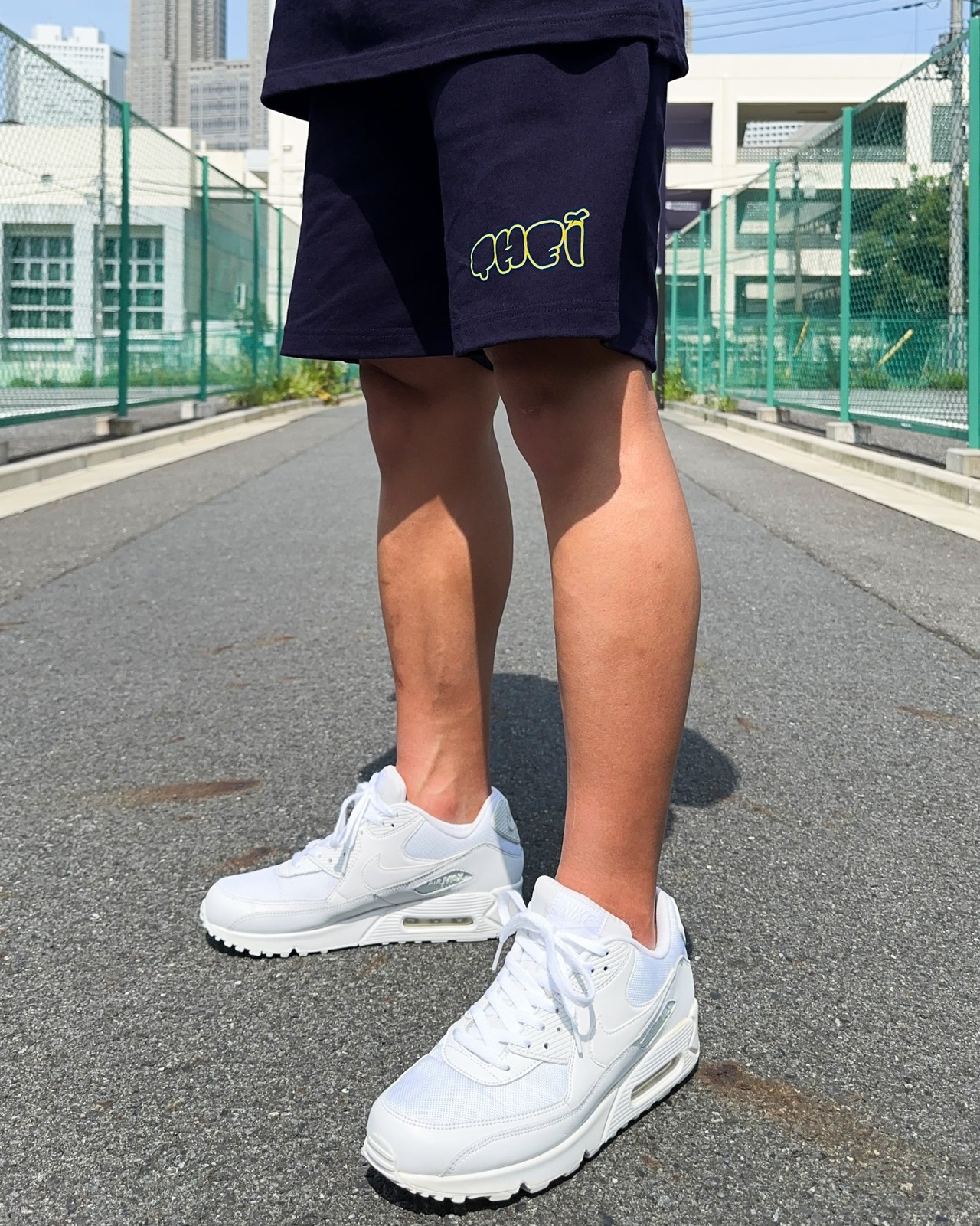 BUBBLE MAGNUM WEIGHT EASY SHORTS - NAVY