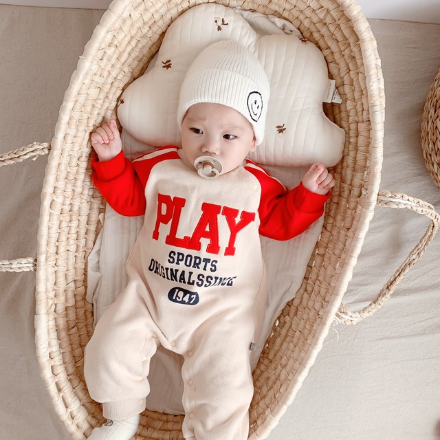 ウィンターワンピースオータムロンパース オールインワン カジュアルベルベットロング 秋物 冬物 超面白いベビーショップ84783707056