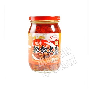 【在庫処分】友盛貿易 エビ辣椒大王 410g