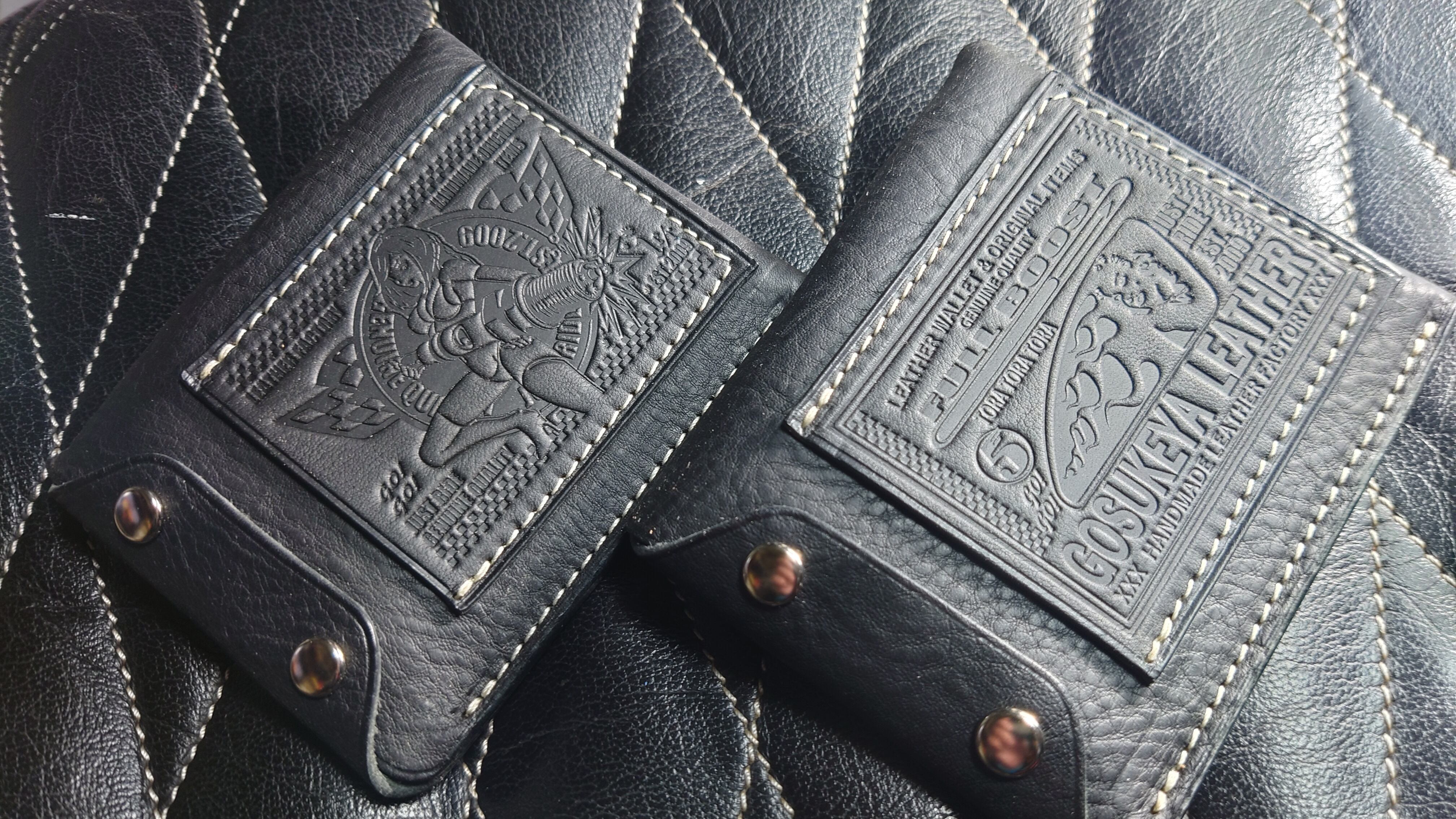 ライダースミニウォレット改 BB Riders Mini Wallet 改 Black Beauty