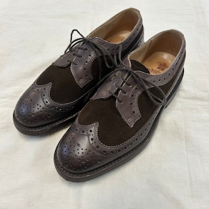 Ⓝ Tricker's "M5164" COMBI LEATHER SHOES《6 1/2》