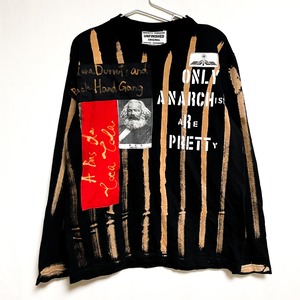 UNFINISHEDアナーキーロングスリーブTシャツ