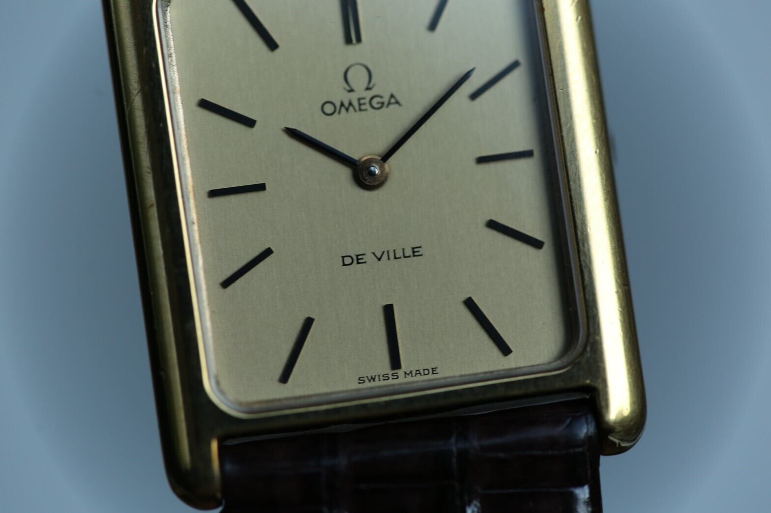 OMEGA】 1972年製 デヴィル タンク型 H型レクタンギュラー バー