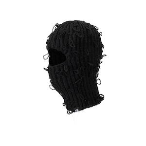 【DRIP6888】ASL Textured Loop Knit Balaclava