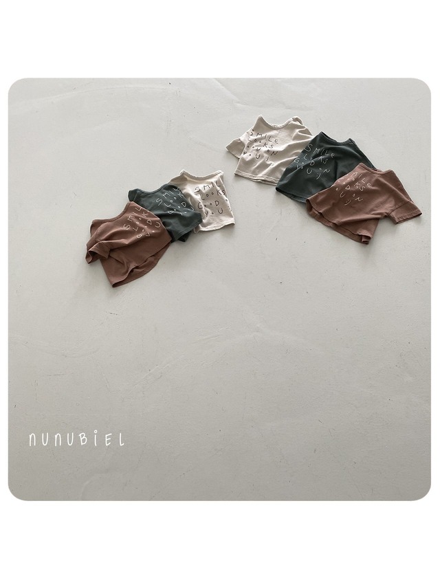 [nunubiel-baby] bebe smile t-shirts