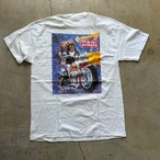 1980's Vintage "In-N-Out Burger" Biker Tee/Hanes Beefy Tee/ L