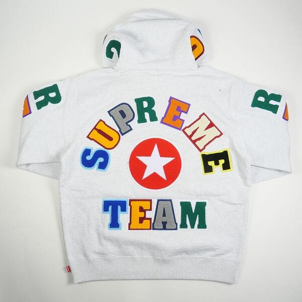 Supreme Team Chenille Hooded Sweatshir L