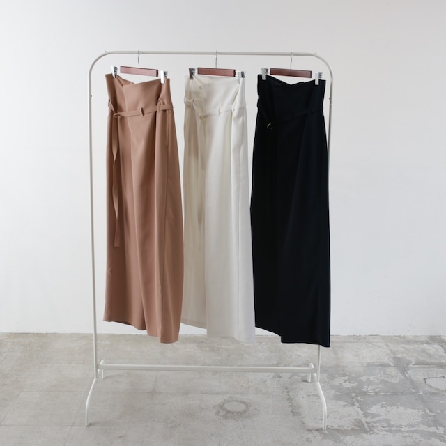 【再販】Wrap detail pants