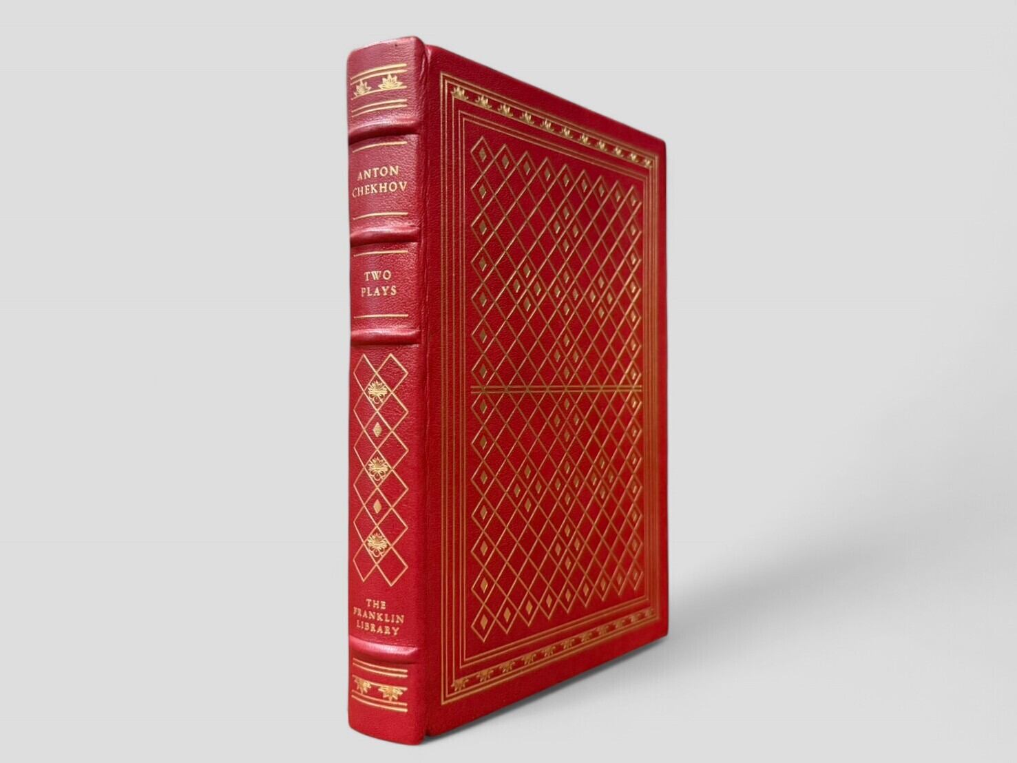 【SL769】【THE FRANKLIN LIBRARY】【LIMITED EDITION】Two plays〔Three Sisters & The Cherry Orchard 〕, Illustrated by Elaine Raphael & Don Bolognese (1980) /Anton Chekhov