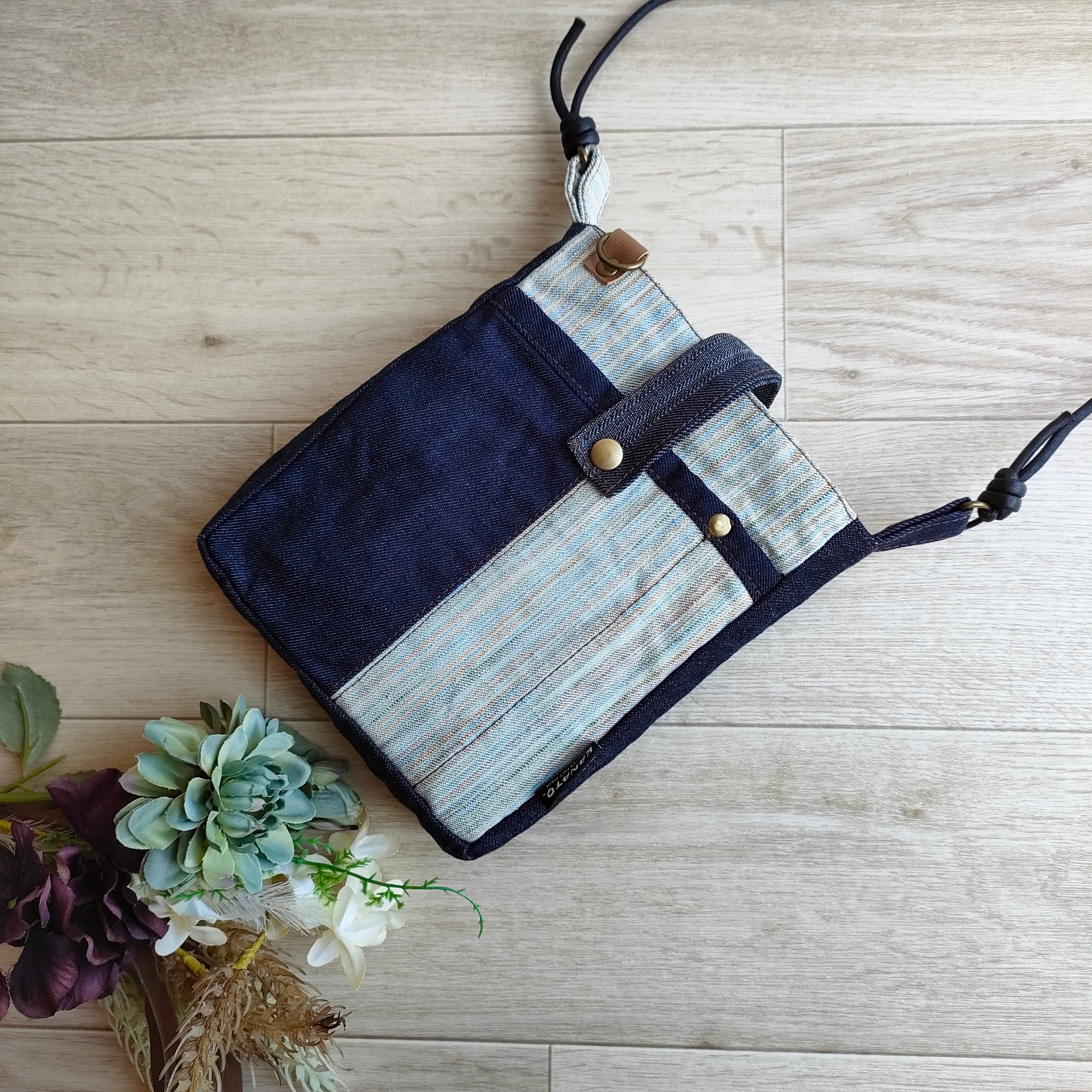 アフリカン50サコッシュ帆布