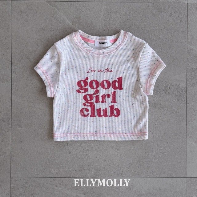 [ELLYMOLLY] Powder Lace Tee +fee2 / [엘리몰리] 파우더레이스티