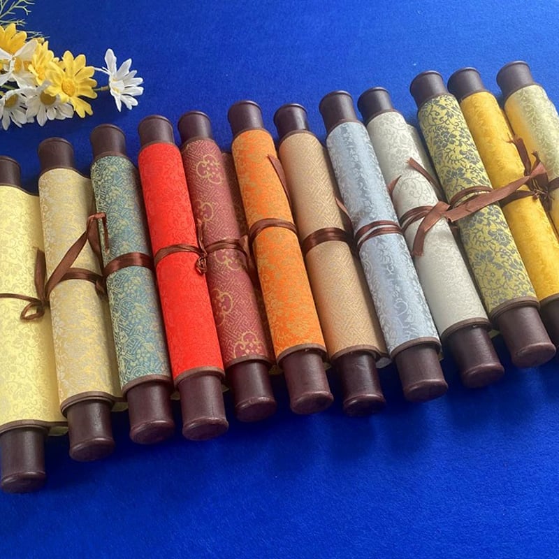 コスプレアイテム 撮影用アイテム 和柄 巻物 掛け軸 ☆写真映え