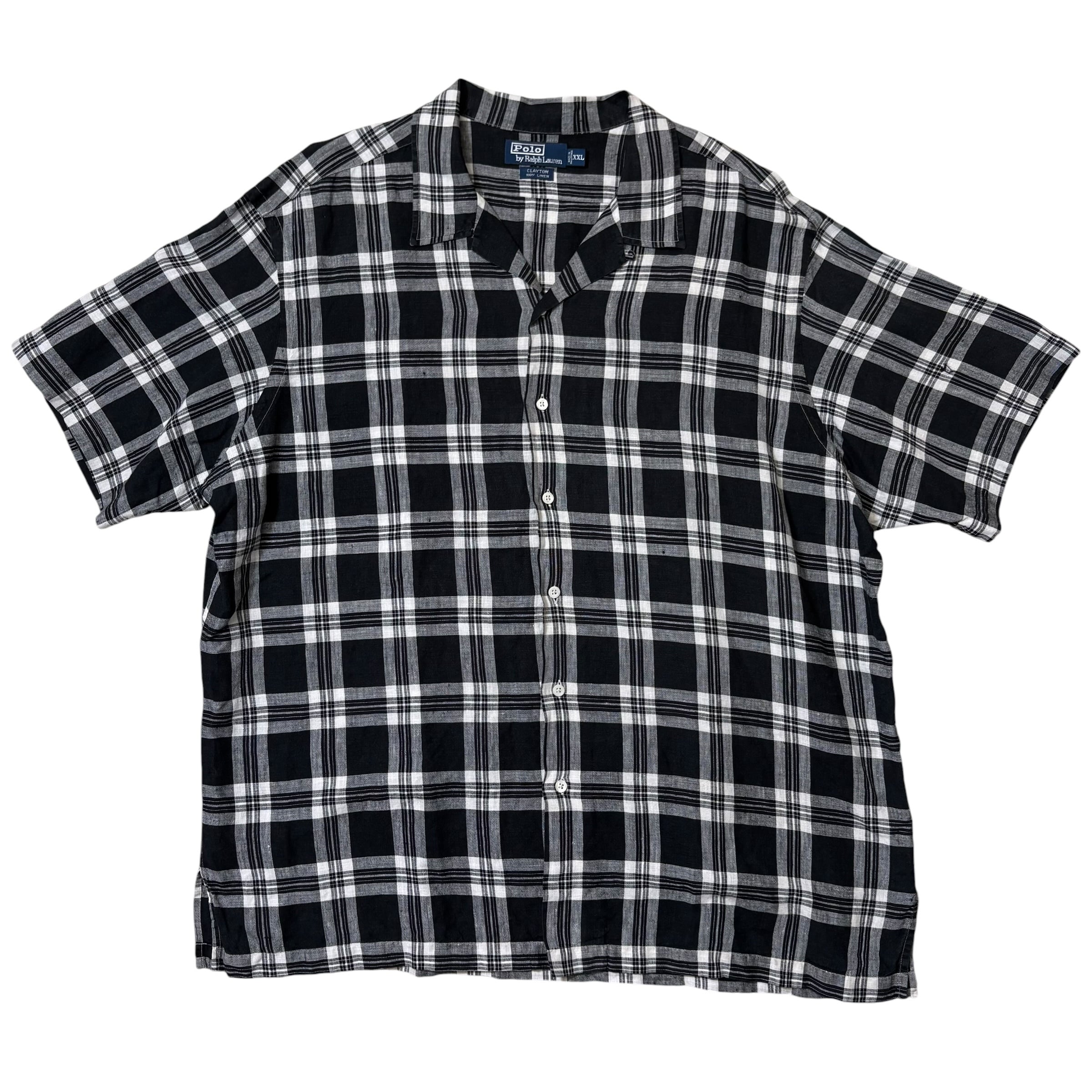 Polo by Ralph Lauren ラルフローレン CLAYTON 花柄 開襟 ネイビー M