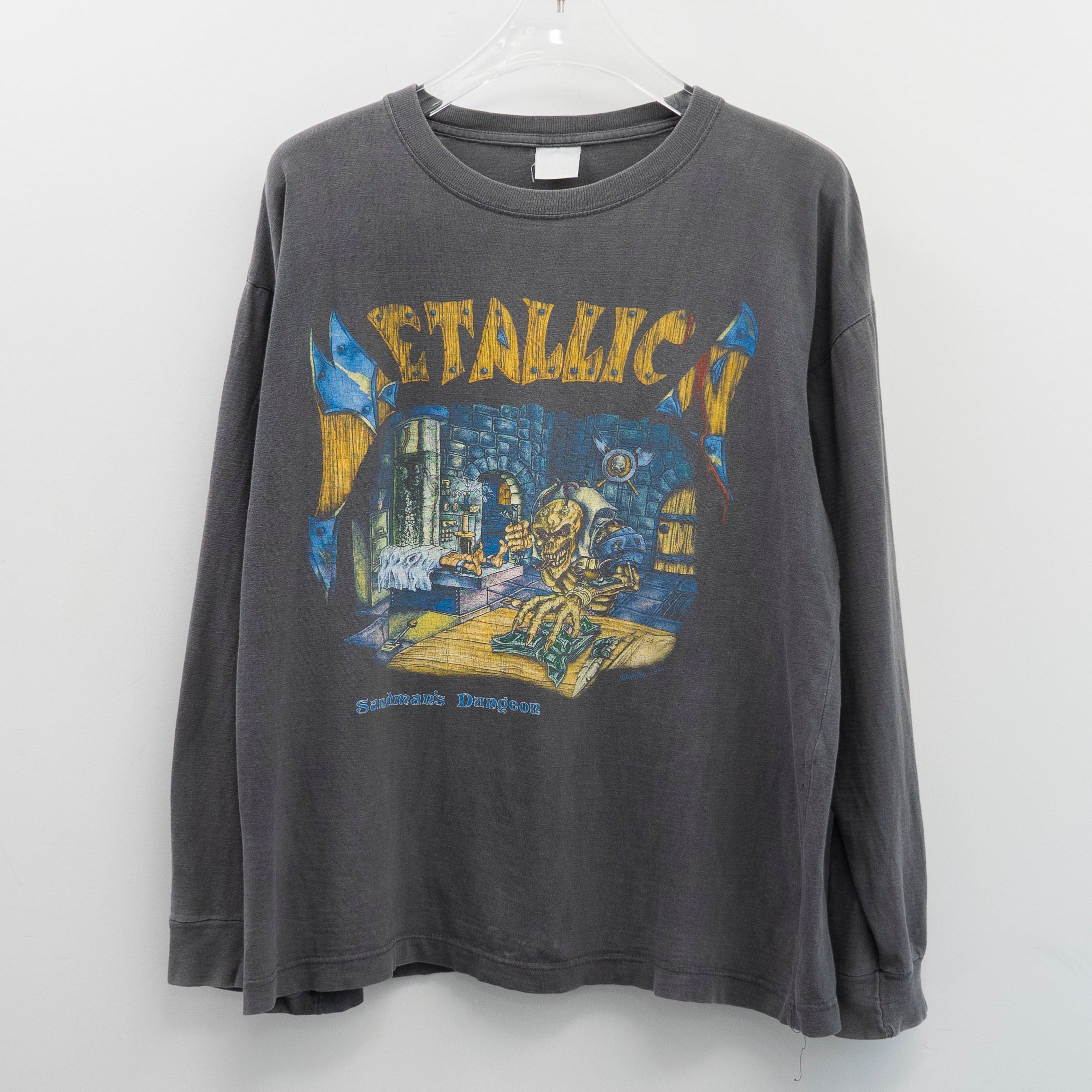 Metallica " Spiral Design L/S Boot " Euro XL 【A7-76】