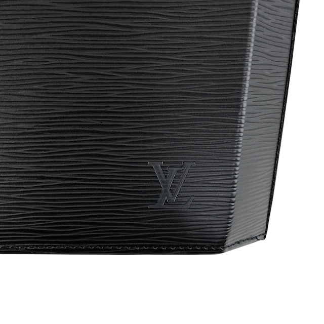 LOUIS VUITTON ルイヴィトン サックソウ エピ ショルダーバッグ ブラック レザー M80161 vintage ヴィンテージ オールド 83uzxd