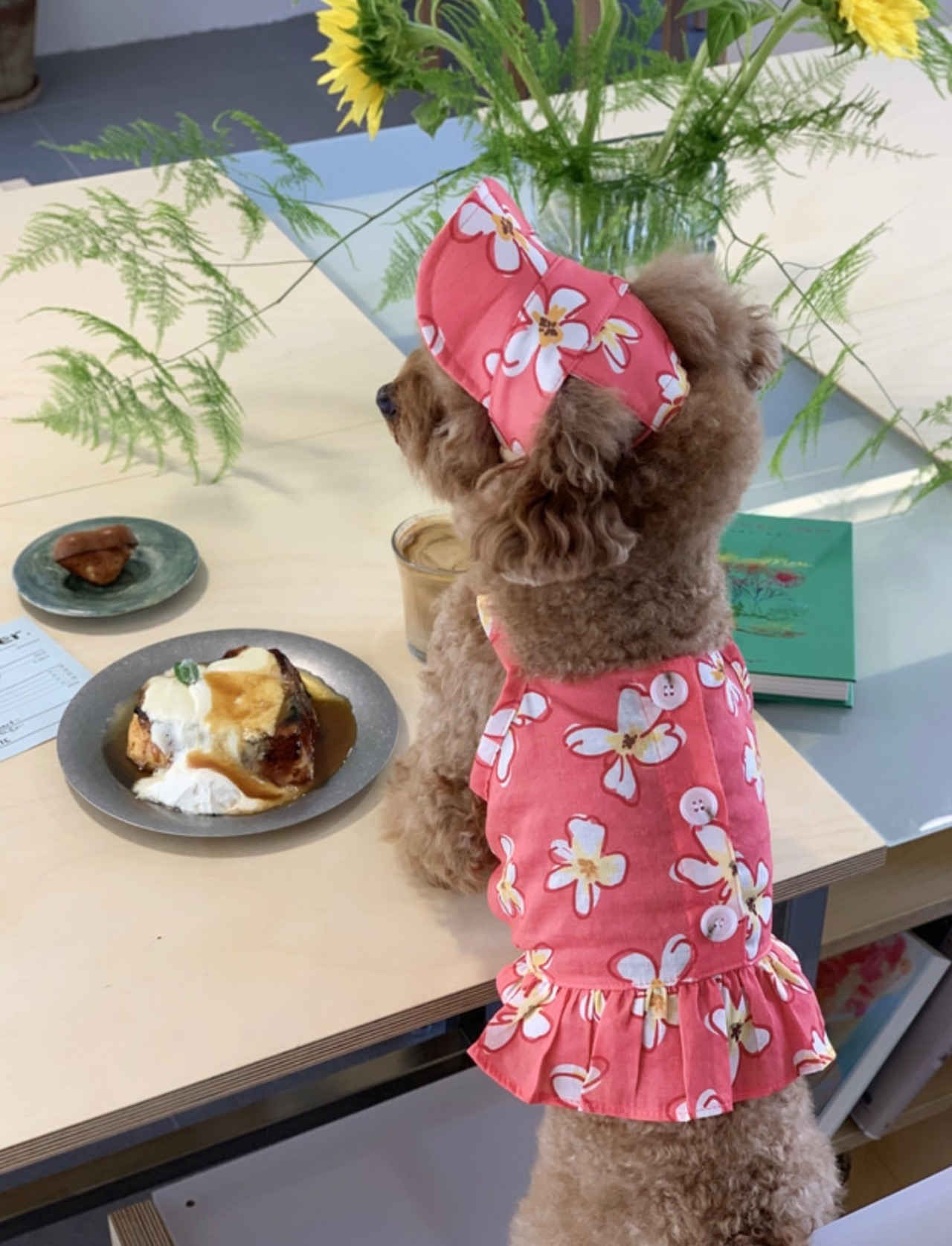 【THEREST OF LIFE】HAWAIIAN FLOWER OPS(red)